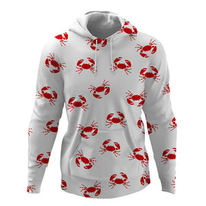 Sweat-shirt de sport en velours et Polyester pour hommes, Logo personnalisé, basse quantité minimale de commande - Product Image 1