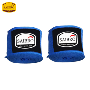 Bandages de main en coton respirants de haute qualité, réglables en longueur, pour l'entraînement de MMA et de boxe, logo personnalisé imprimé, protection - Product Image 3