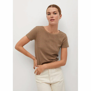 Chemise décontractée pour femme, col rond, nouvelle collection été 2021, design OEM, plusieurs couleurs. - Product Image 1