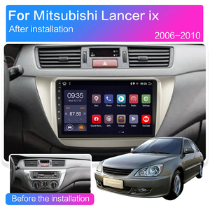 9 inch <span class=keywords><strong>Android</strong></span> 15 Car DVD Player cho Mitsubishi Lancer IX 2006-2010 đài phát thanh Video Stereo <span class=keywords><strong>GPS</strong></span> navigation âm thanh Carplay tự động - Product Image 2