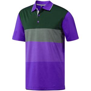 T-shirt uni à col polo pour hommes en coton mélangé doré 100% coton sur mesure polo respirant à manches courtes pour hommes - Product Image 2