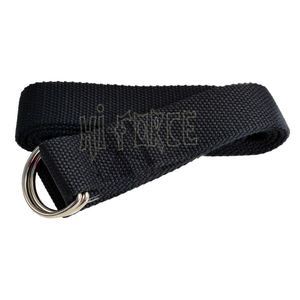 Stretch Strong Custom Print Logo ECO Friendly Natural Organic Cotton Polyester Carry Yoga <b>Belt</b> <b>Strap</b> - Product Image 5