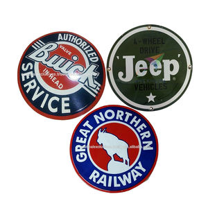 Vintage Best-Selling Wholesale Metal Craft Large Vitreous <b>Enamel</b> Metal Tin <b>Signs</b> from Manufacturer in Bulk Quantity - Product Image 4