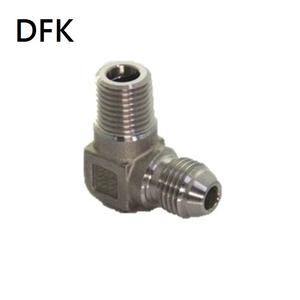 DFK JIC 37 Flare Acero inoxidable Codo macho Accesorios de tubería Piezas hidráulicas 1/2 "-2" Certificado ISO 9001 - Product Image 3