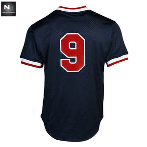 Camiseta de béisbol para hombre, Jersey de béisbol con cuello redondo, personalizada, alta calidad, 2021 - Product Image 3