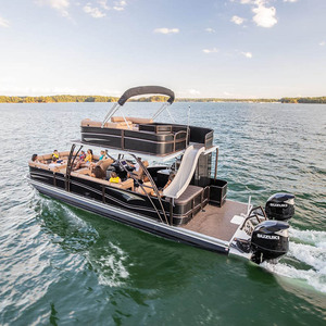 Bateau <span class=keywords><strong>ponton</strong></span> de luxe à deux étages 2025 pour sports et divertissements - pour la pêche et les fêtes - à vendre - Product Image 2