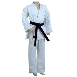 Alta calidad 100% algodón adulto Gi Karate uniforme duradero transpirable sarga textil cómodo artes marciales desgaste Premium personalizado - Product Image 1