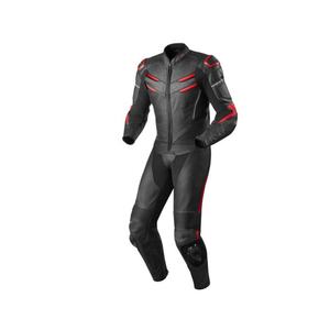 ชุดมอเตอร์ไซด์แขนยาวหนังแท้สำหรับผู้ชายดีไซน์และโลโก้ตามสั่ง1ชิ้น - Product Image 1