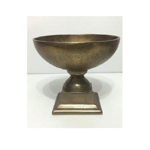 Nouvelle Arrivée Dernier Design Moderne Qualité 2025 Argent Couleur Fabriqué À La Main En Métal Fruits Bol De Service Ensemble - Product Image 5