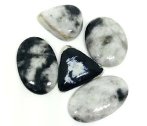 หินขัด Cabochon แบบธรรมชาติ,อัญมณีทรงหลวม Cabochon ขนาดฟรีสำหรับทำเครื่องประดับ - Product Image 3