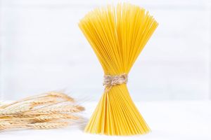 บะหมี่กึ่งสำเร็จรูปสปาเก็ตตี้100% ข้าวสาลีดูรัมจากอิตาลี/แห้งบะหมี่บุกแบบพรีเมียม - Product Image 3