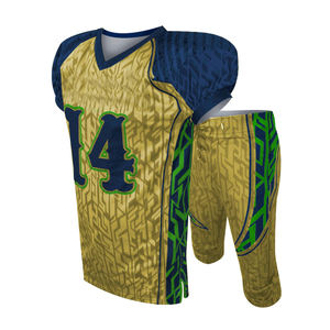 Uniformes de football américain pour jeunes pour l'entraînement Kit d'uniformes de football américain professionnel pour adultes hommes - Product Image 3