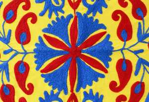 Tapiz decorativo de pared para sofá y playa, ropa de cama individual, Bohemia, bordada, de estilo escandinavo, amarillo, para decoración de fiesta - Product Image 6