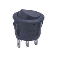 Interruptor Basculante Redondo 6A/10A/16A 125VAC/250VAC /ECE/CQC Certificado, Temperatura de Funcionamiento 25-85C