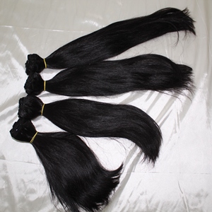Lots de Cheveux Vietnamiens Pas Chers 100% Cheveux Humains Vierges Couleur Naturelle Cuticules Alignées 100g Emballage Personnalisé - Product Image 4