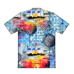 Polyester Numérique Imprimé Chemises Hawaïennes - Product Image 1