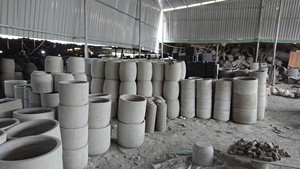 Modern GRC Flower Pots/ Indoor Outdoor Planters / Home & Garden [ Wholesale] Eco-Friendly Lightweight - Product Image 3