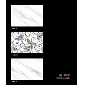 Carreaux muraux numériques décoratifs en céramique 30x45cm - Product Image 4