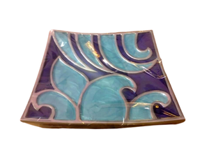 ถาดใส่ผลไม้ทำจากอะลูมิเนียมมีผิวสีดูมีราคาแพงถาดใส่ผลไม้แห้งทำจากโลหะเป็นของขวัญของตกแต่งบ้าน - Product Image 4