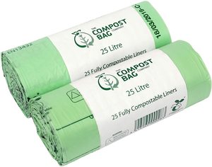 100% Compostable Corn-Based Biodegradable Side Gusset T-Shirt <b>Bag</b> with Heat <b>Seal</b> and Customizable Printing - Product Image 3