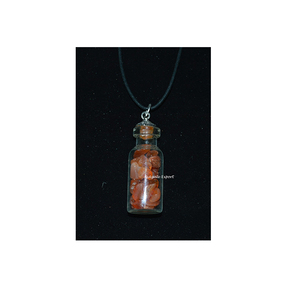จี้ขวดหินอัญมณี Carnelian Chips - Product Image 1