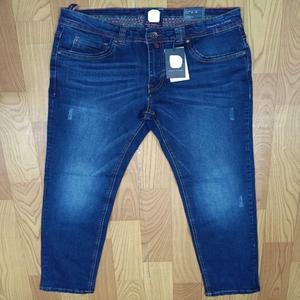 Jean délavé en Denim 98% coton pour hommes, pantalon en Denim Stretch, 2% élasthanne, taille moyenne, nouvelle collection - Product Image 2