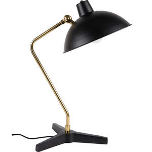 Black <b>Shade</b> Brass <b>table</b> <b>lamp</b> - Product Image 1