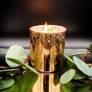 Minicontenedor de vela de cobre artesanal, recipiente de vela de diseño Simple, con logotipo personalizado y embalaje personalizado - Product Image 1