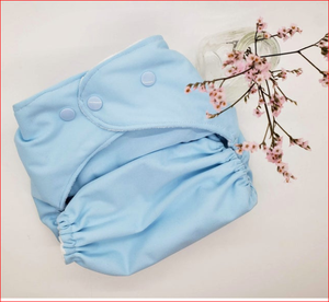 Couche en tissu pour bébés 100% coton biologique, couche-culotte de haute qualité - Product Image 1