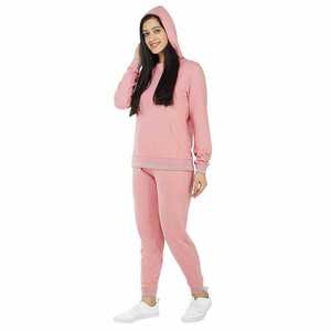 Survêtement pour femmes, coton/polaire, couleur vert néon, nouvelle collection - Product Image 4