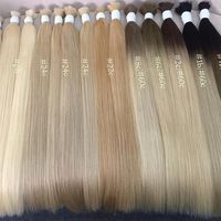Offre Spéciale 100 cheveux humains purs prix de gros cheveux vierges Remy cheveux en vrac vendre à la russie, l'ukraine, la biélorussie .... cheveux de couleur