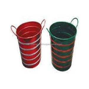 Seau à glace de Noël en métal de haute qualité au design coloré au prix direct du fabricant Meilleures cuves à boissons pour les vacances - Product Image 6