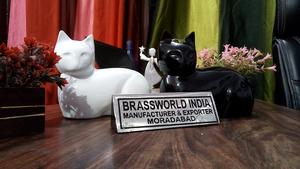 Suministros funerarios para gatos, urna funeraria de doble color de latón - Product Image 4