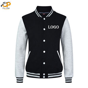 Última moda de alta calidad personalizada College Letterman chaquetas de lana de béisbol invierno de longitud larga al por mayor personalización en blanco - Product Image 3