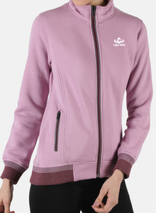 Sudadera con capucha personalizada para mujer, de algodón y poliéster, ropa para Parte Superior Femenina, color púrpura, con Logo personalizado, fabricada por camuflaje Impex, 2022 - Product Image 2