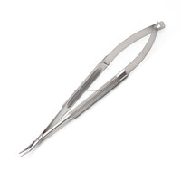 Ensemble de Micro Instruments chirurgicaux de qualité supérieure, 4 pièces, porte-aiguilles, pinces chirurgicales