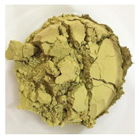 OEM ODM Fournisseur indien Poudre de henné ambré biologique en vrac pour la coloration des cheveux Certifié ISO GMP HALAL ECOCERT ORGANIC