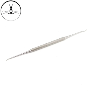 Curete de manicura con Logo personalizado, Lima de Metal, raspador de uñas de acero inoxidable, herramienta de manicura, empujador de uñas de alta calidad, venta al por mayor - Product Image 3