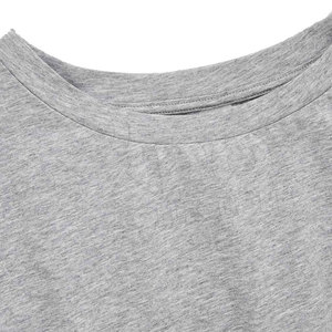 Ladies <b>Tops</b> T Shirt Custom Ladies Women Crop <b>Tops</b> Cotton Summer <b>Patchwork</b> Cotton T-Shirt - Product Image 3