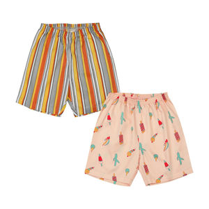 2022 pantalones cortos de verano de doble capa de diseño personalizado para hombres 100% algodón MOQ bajo OEM sublimado pantalones cortos de moda al aire libre - Product Image 1