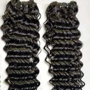 Personnalisé 7x7 Cuticule Aligné 100% Vierge Indien Remy Cheveux Haute Norme Double Dessiné Profonde Bouclée Frontale Fermeture Toutes Les Couleurs - Product Image 2