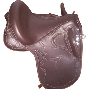 Sillín sintético australiano con kit SILLA DE CABALLO Marrón IN; dólar 55 tamaños 14 15 16 17 18 - Product Image 2