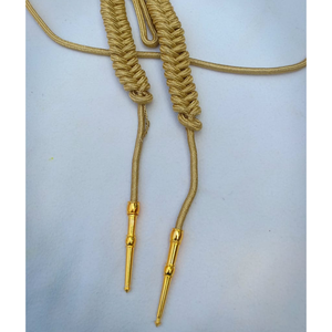 Aiguillette oro alambre ceremonial uniforme hombro cordón Aiguillette hecho en Pakistán - Product Image 3