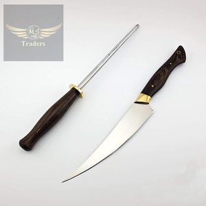 Juego de cuchillos de cocina Cuchillos utilitarios para carne Cuchillos de acero inoxidable de alto carbono ultraafilados con mano ergonómica - Product Image 4