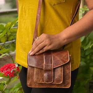 ขายร้อนสไตล์ตะวันตกของแท้หนัง Handmade กระเป๋าช้อปปิ้งกระเป๋าลําลองสไตล์กระเป๋าถือผู้หญิงใช้ - Product Image 1