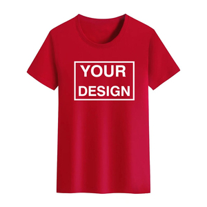 T-shirts unisexe imprimés personnalisés 100% coton col rond design décontracté lettre solide longue courte printemps hiver saison Styles OEM/ODM - Product Image 4