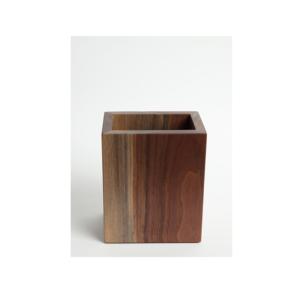 Soporte de cuchara de madera para muebles de cocina, forma cuadrada, hecho a mano, tamaño personalizado - Product Image 4