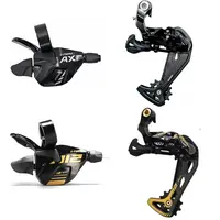 Levier de vitesse pour vtt, 9, 10, 11, 12 vitesses, accessoire pour bicyclette, Compatible avec Shimano noir