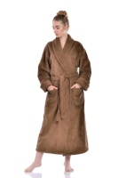 Peignoir en tissu éponge épais de haute qualité, en coton absorbant et chaud, de luxe, fabricant turc