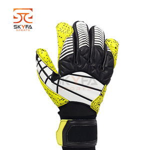 Gants de gardien de but de sport en latex de caoutchouc avec logo personnalisé de haute qualité gants de gardien de but professionnels jeunes adultes pour le football de football - Product Image 3